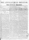 Anti-Gallican Monitor Sunday 29 September 1811 Page 1