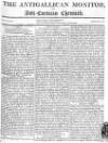 Anti-Gallican Monitor Sunday 09 February 1812 Page 1