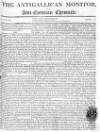 Anti-Gallican Monitor Sunday 15 March 1812 Page 1
