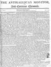 Anti-Gallican Monitor Sunday 31 May 1812 Page 1