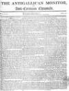 Anti-Gallican Monitor Sunday 07 June 1812 Page 1