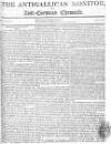 Anti-Gallican Monitor Sunday 19 July 1812 Page 1
