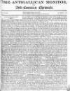 Anti-Gallican Monitor Sunday 06 September 1812 Page 1
