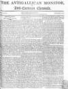 Anti-Gallican Monitor Sunday 13 September 1812 Page 1