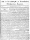 Anti-Gallican Monitor Sunday 22 November 1812 Page 1