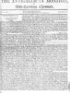 Anti-Gallican Monitor Sunday 27 December 1812 Page 1