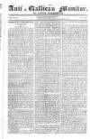 Anti-Gallican Monitor Sunday 05 May 1816 Page 1