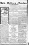 Anti-Gallican Monitor Sunday 16 November 1817 Page 1