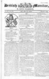 Anti-Gallican Monitor Sunday 25 January 1818 Page 1