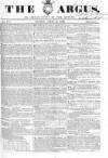 Argus, or, Broad-sheet of the Empire Sunday 14 April 1839 Page 1