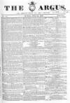 Argus, or, Broad-sheet of the Empire Sunday 23 June 1839 Page 1