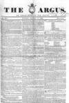 Argus, or, Broad-sheet of the Empire Sunday 11 August 1839 Page 1