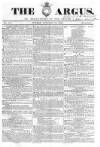 Argus, or, Broad-sheet of the Empire Sunday 19 January 1840 Page 1