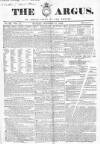 Argus, or, Broad-sheet of the Empire Sunday 11 October 1840 Page 1