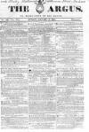 Argus, or, Broad-sheet of the Empire Sunday 17 January 1841 Page 1