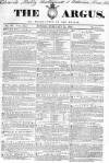 Argus, or, Broad-sheet of the Empire Sunday 14 February 1841 Page 1