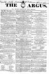 Argus, or, Broad-sheet of the Empire Sunday 21 February 1841 Page 1