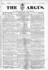 Argus, or, Broad-sheet of the Empire Sunday 02 May 1841 Page 1