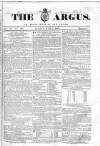 Argus, or, Broad-sheet of the Empire Sunday 06 June 1841 Page 1