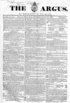 Argus, or, Broad-sheet of the Empire Saturday 14 August 1841 Page 1