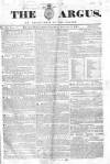 Argus, or, Broad-sheet of the Empire Saturday 01 January 1842 Page 1