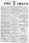 Argus, or, Broad-sheet of the Empire Saturday 26 March 1842 Page 1