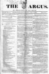 Argus, or, Broad-sheet of the Empire Saturday 02 April 1842 Page 1
