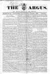 Argus, or, Broad-sheet of the Empire Saturday 01 October 1842 Page 1