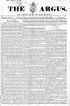 Argus, or, Broad-sheet of the Empire Saturday 22 April 1843 Page 1