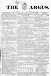 Argus, or, Broad-sheet of the Empire Saturday 06 May 1843 Page 1