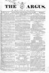 Argus, or, Broad-sheet of the Empire Saturday 10 June 1843 Page 1