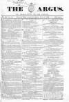 Argus, or, Broad-sheet of the Empire Saturday 01 July 1843 Page 1