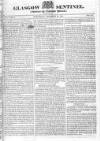 Glasgow Sentinel Wednesday 14 November 1821 Page 1