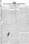Glasgow Sentinel Wednesday 05 December 1821 Page 1