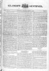 Glasgow Sentinel Wednesday 07 August 1822 Page 1