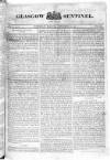 Glasgow Sentinel Wednesday 25 September 1822 Page 1