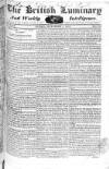 British Luminary Sunday 05 September 1819 Page 1