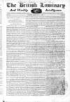 British Luminary Sunday 27 February 1820 Page 1