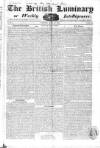 British Luminary Saturday 10 June 1820 Page 1