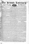 British Luminary Sunday 10 March 1822 Page 1