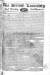 British Luminary Sunday 21 April 1822 Page 1
