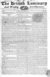 British Luminary Sunday 22 December 1822 Page 1