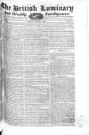 British Luminary Sunday 02 March 1823 Page 1