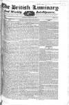 British Luminary Sunday 16 March 1823 Page 1
