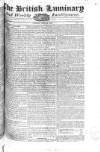 British Luminary Sunday 06 April 1823 Page 1