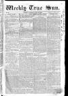 Weekly True Sun Sunday 30 June 1833 Page 1