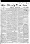 Weekly True Sun Sunday 03 November 1833 Page 1