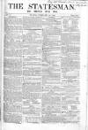 Weekly True Sun Sunday 16 February 1840 Page 1