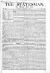 Weekly True Sun Sunday 08 November 1840 Page 1
