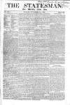 Weekly True Sun Sunday 22 November 1840 Page 1